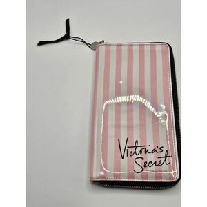 Victoria's Secret Signature Stripe passport cover or wallet